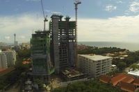 The Peak Towers - photos from construction site