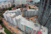 Grande Caribbean - construction progress